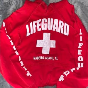 SMALL Lifeguard sweatshirt from florida